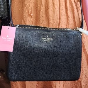 NWT Kate Spade Triple Gusset Crossbody Bag